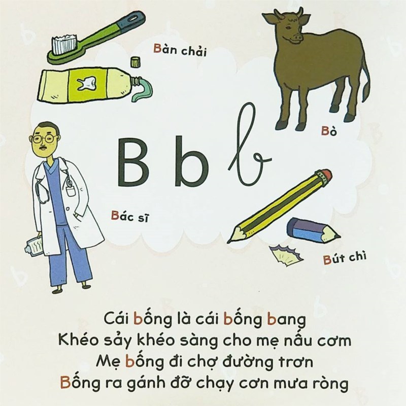 Giúp trẻ học chữ b